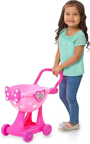 Miniatura 2 de Minnie Just Play - Carrito de compras a granel de Mouse Minnie Happy Helpers Bowtique, a partir de 3 años