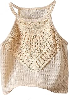 Girl's Crochet Halter Top for Girls