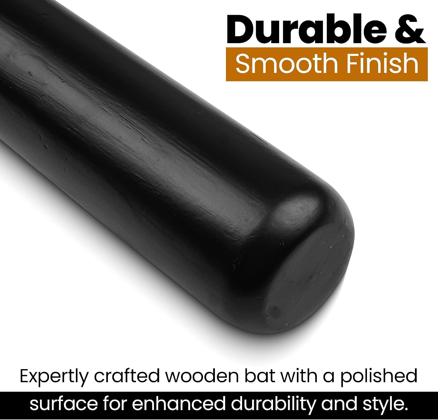 Baseball Bat with Free Ball Wooden Bat | Adult Maple Wood Baseball Bats | USA | 33 Inch | 2 1/4’’ Barrel Wooden Baseball Bat Youth