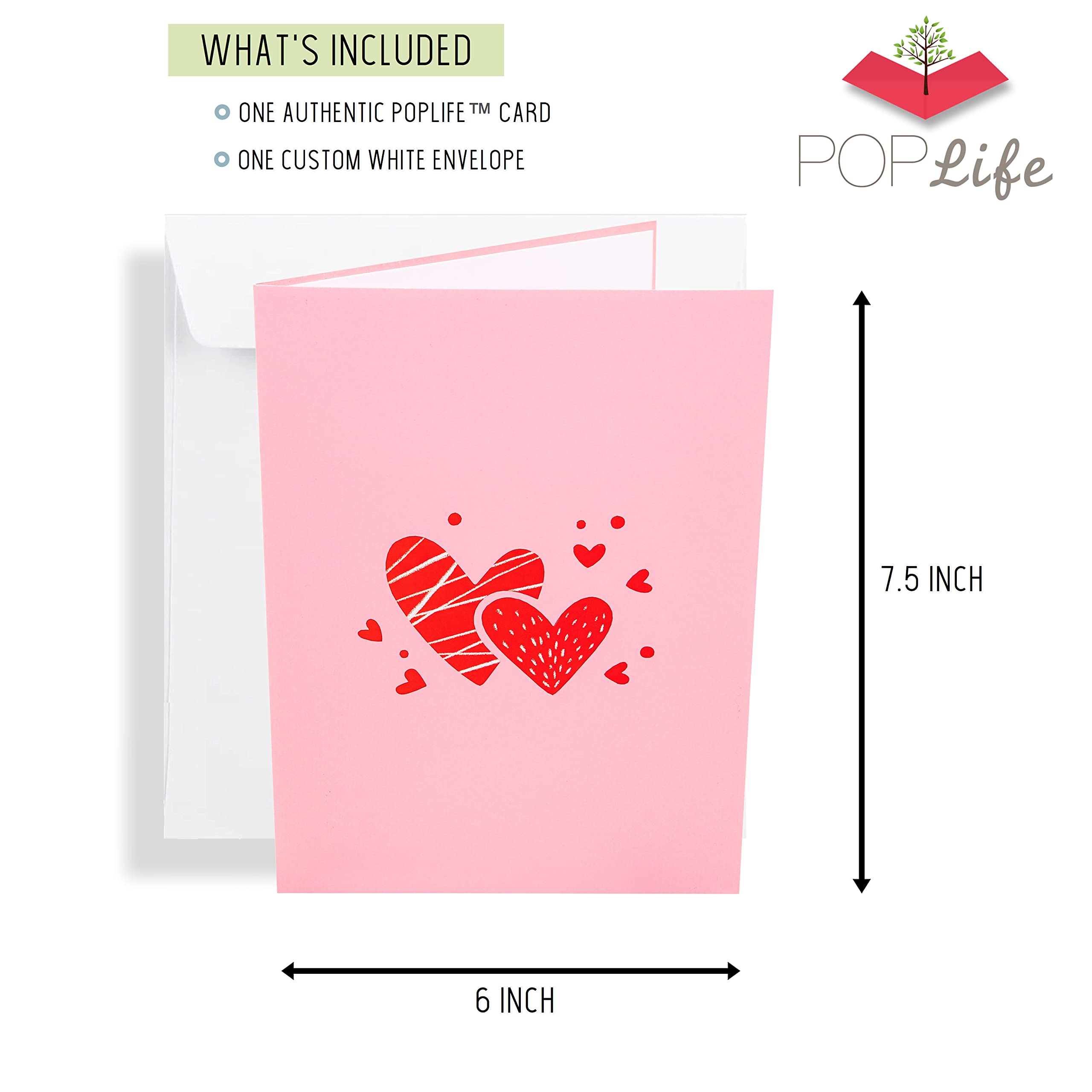 PopLife Carte Pop-up 3D Avec Astronaute De Mars – Carte De Saint-Valentin, D'anniversaire De Mariage, Surprise Juste Parce Que, Fête Des Mères, Fête