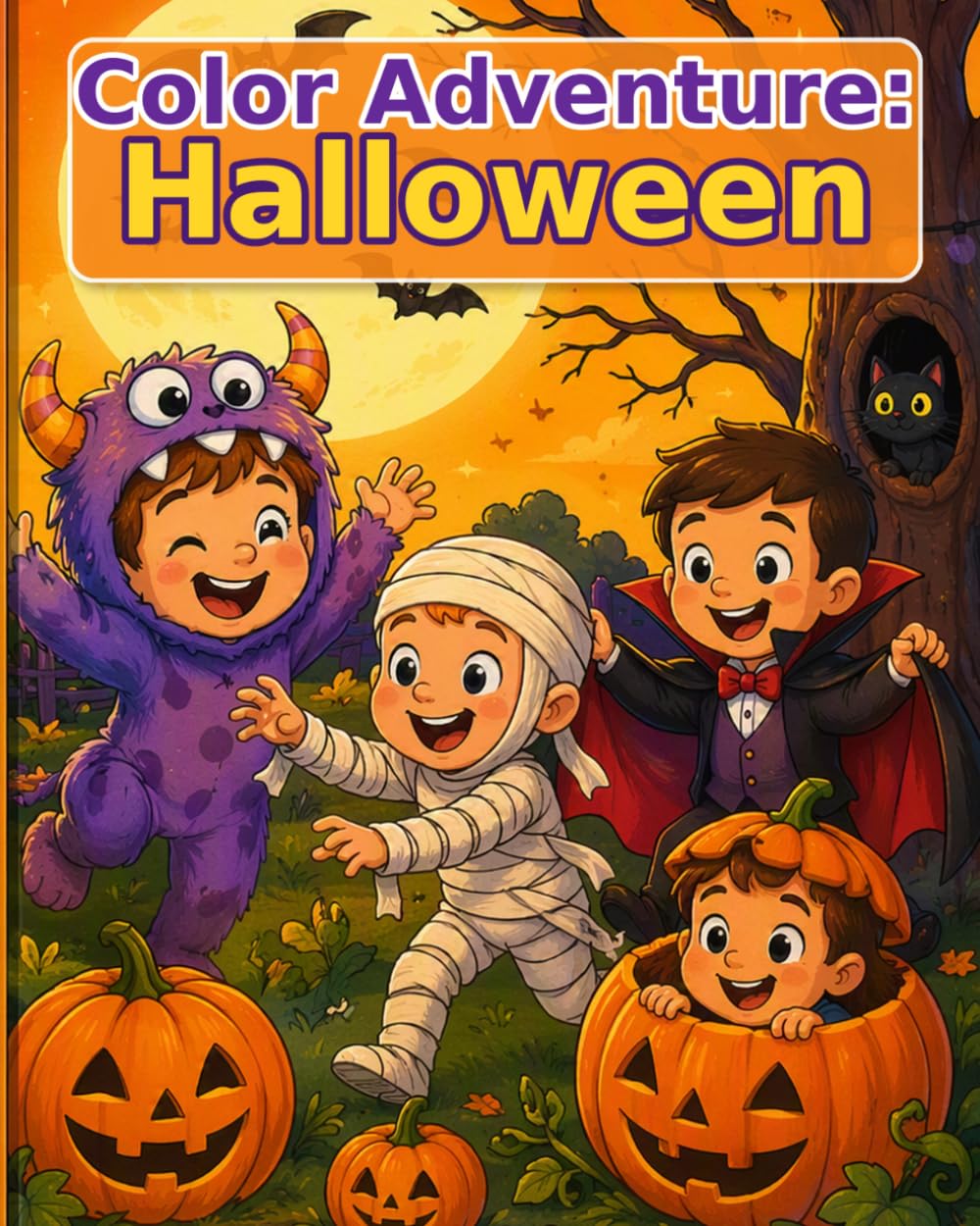 Coloring Adventure: Halloween (Coloring Adventure for Kids Color • Discover • Imagine)
