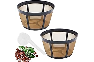 Bunn Reusable Coffee Filter Replacement - Pack of 2 for BUNN 8,...