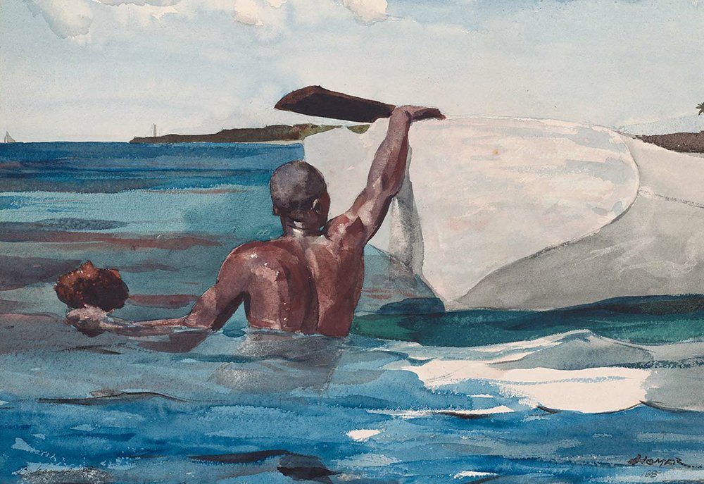 The Sponge Diver Winslow Homer pour une décoration marine élégante