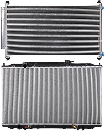 Miniatura 2 de SCITOO Radiador 2806 + 3246 Condensador Fit 2005-2010 para Honda para Odyssey