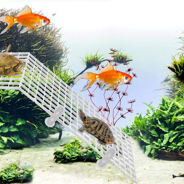 Foto 3 de 7 de WANGCL 5 redes de filtro para acuarios divisores de acuario, rejilla de separación