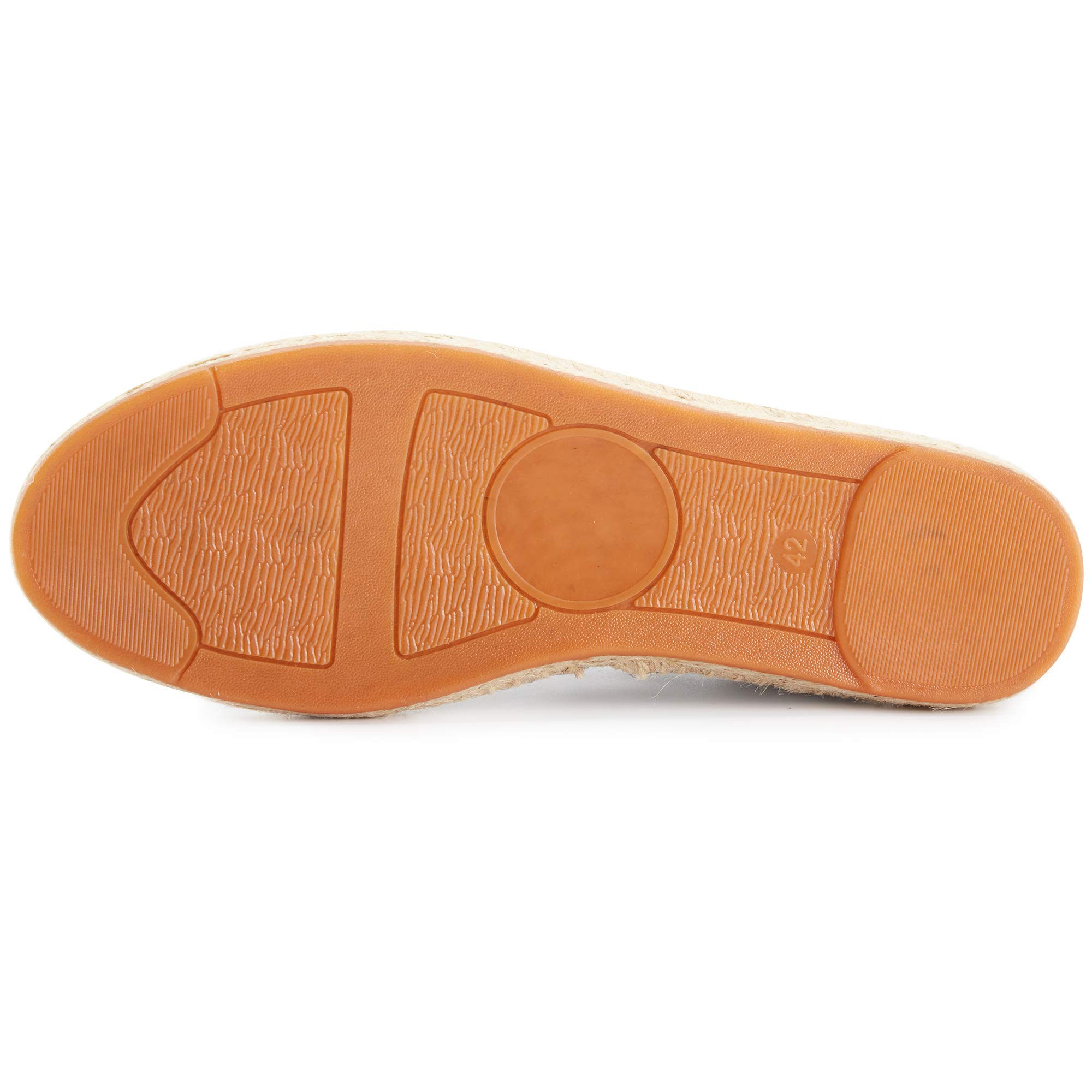 Chaussures Espadrille Lacets en Toile décontractées pour Hommes