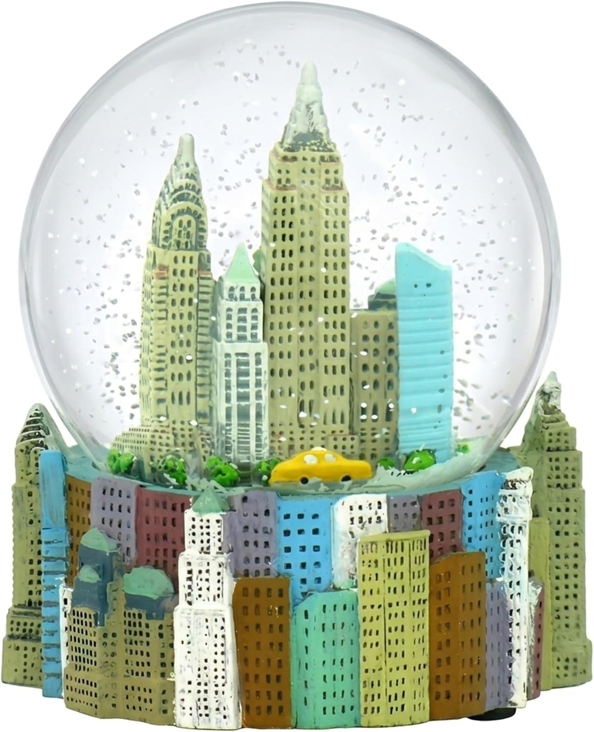 Skyline New York City Snow Globe Souvenir, 3.5 Inches Tall, 65mm