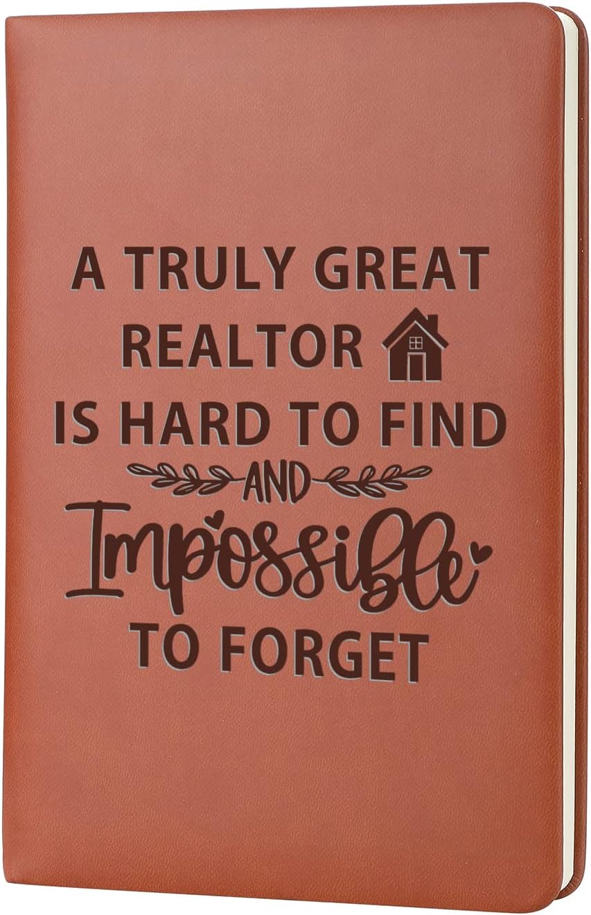 Gifts for Realtor, Realtor Journal 140 Pages Notebook