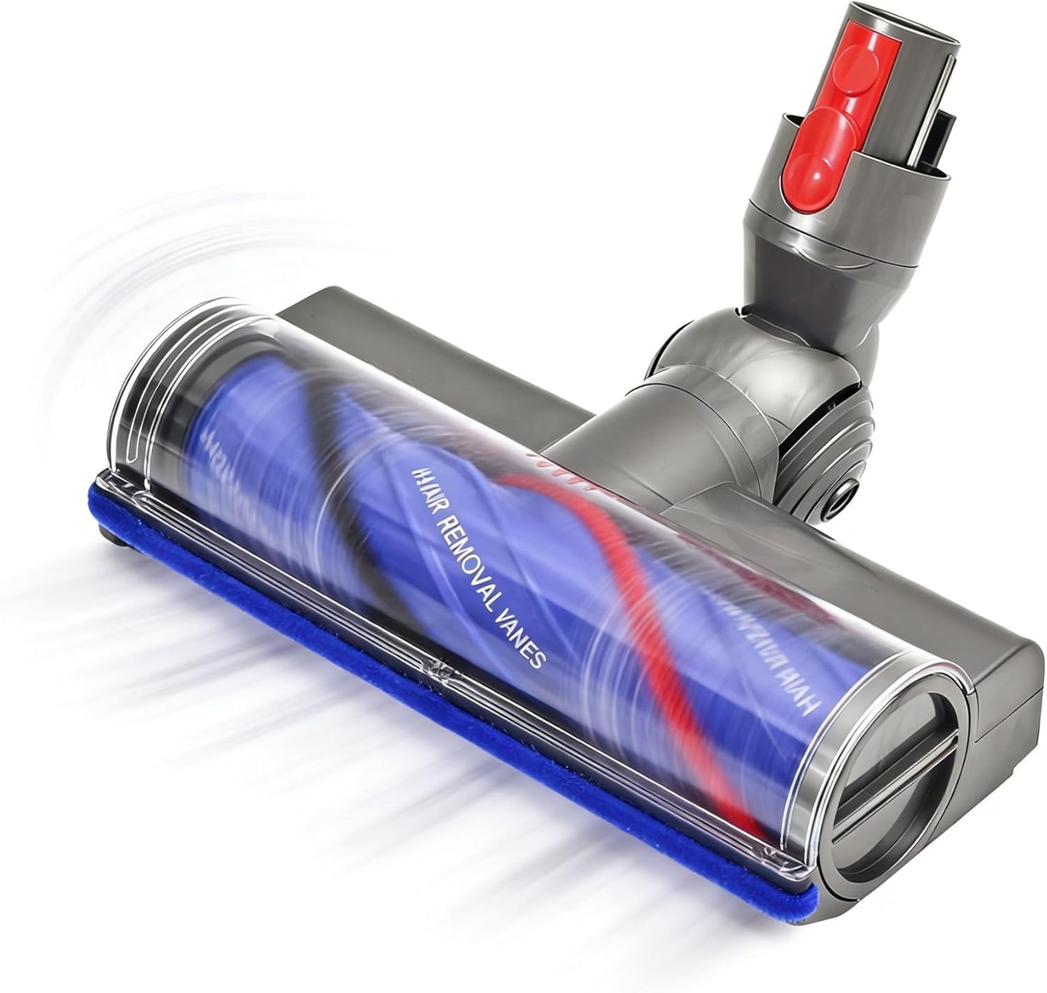 Anti-Tangle Vacuum Attachments Head Replacement Parts, Quick Release Motor-Head Brush Roller, Compatible with Dyson V7/V8/Cyclone V10/V11/V15 Cordless Vacuum Cleaner, for Carpets & Hardwood Floors