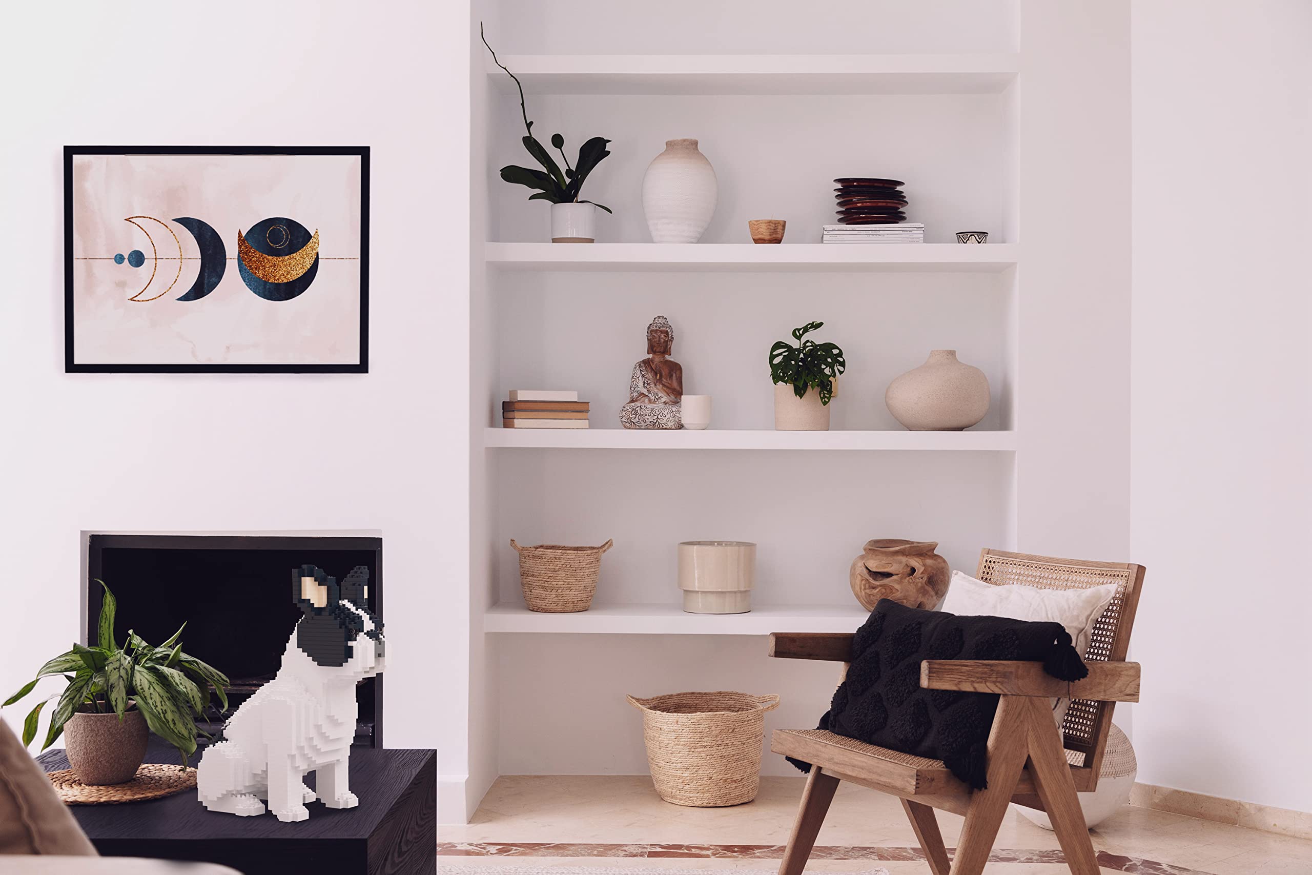 Puzzle 3D bloques de construcción French Bulldog · JEKCA · El Corte Inglés
