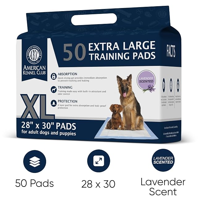 Foto 2 de 8 de American Kennel Club Almohadillas de Entrenamiento perfumadas para Cachorros con Gel Ultra Absorbente…