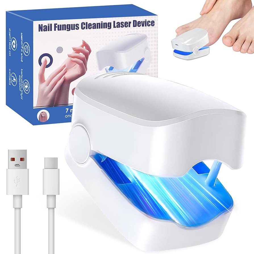 Dispositivo de Tratamiento de Hongos en las Uñas, Aparato de Tratamiento  Láser de Hongos de Uñas Hongos de Uñas de Los pies Limpieza Reparación de  ...