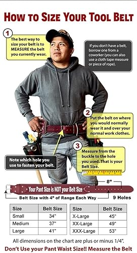 Miniatura 8 de Occidental Leather 8089LH SM OxyLights Set de 7 Bolsas Framer - Izquierdo