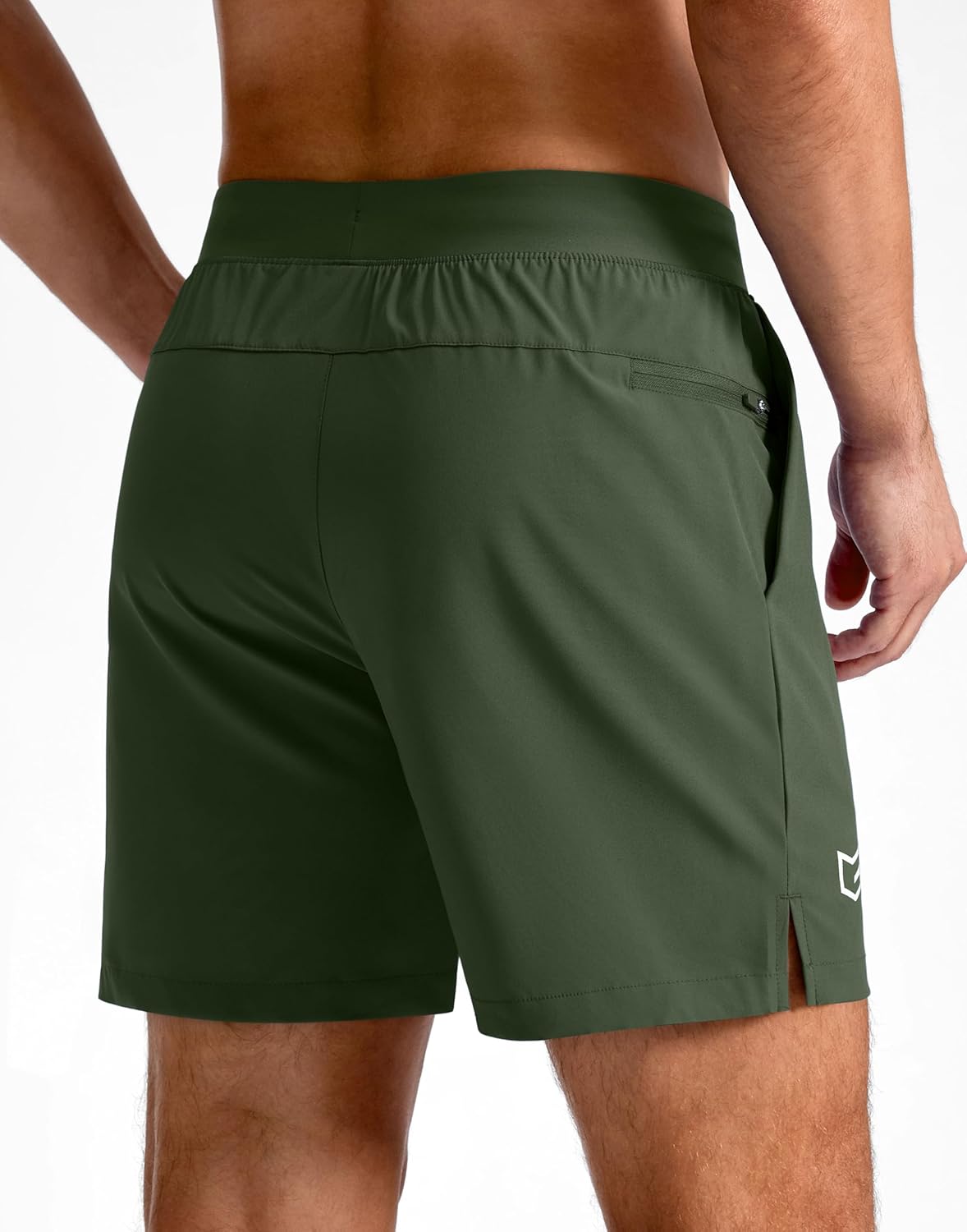 G Gradual Men's Athletic Running Shorts 7"/5"/9" Zipper Pocket Lightweight Workout Gym Quick Dry Shorts Golf Tennis Hiking - Image 2