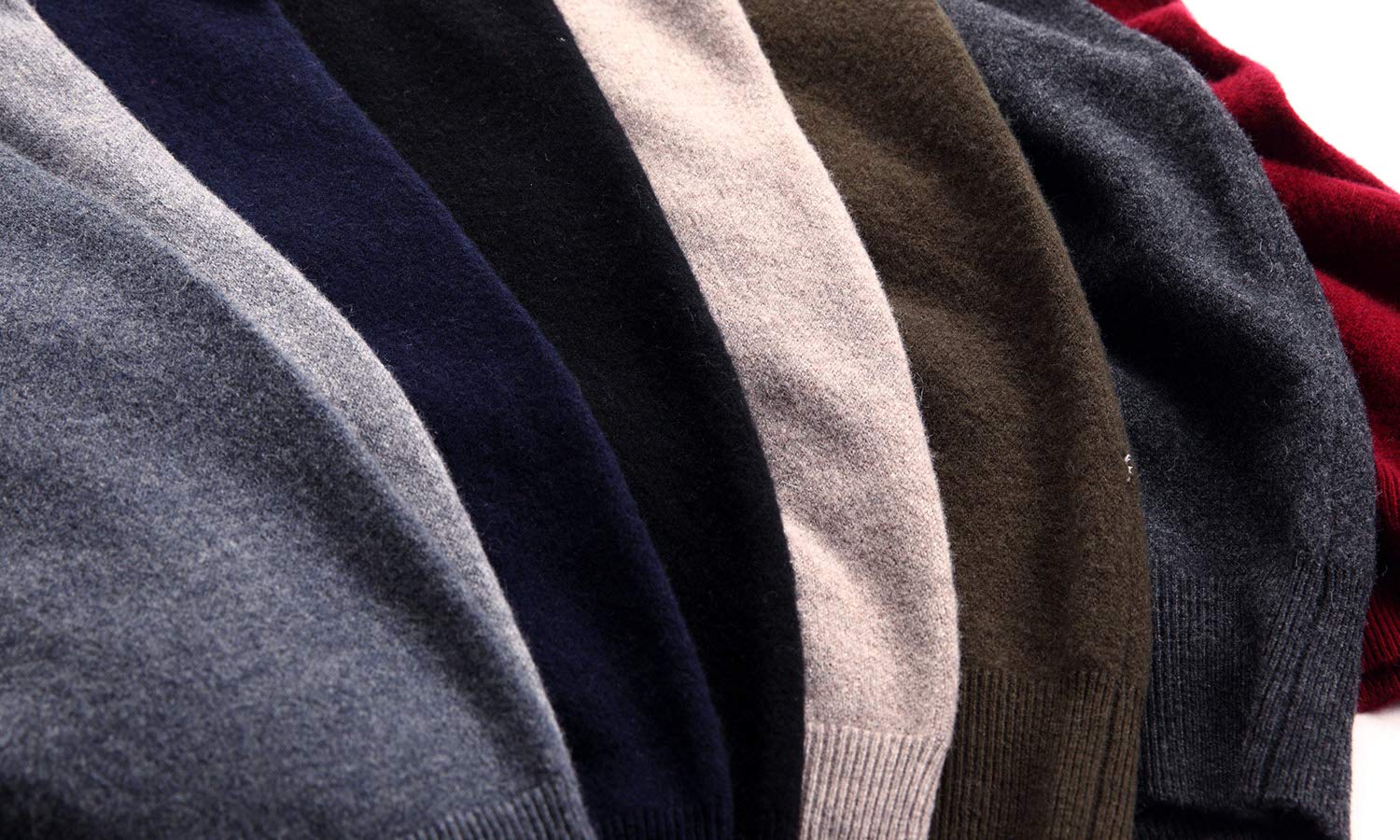 Hombres Lana Cómodo Color Sólido Sin Mangas De Punto Suéter Chaleco, Otoño Invierno Negocios Casual V-Cuello Suéter Sin Mangas