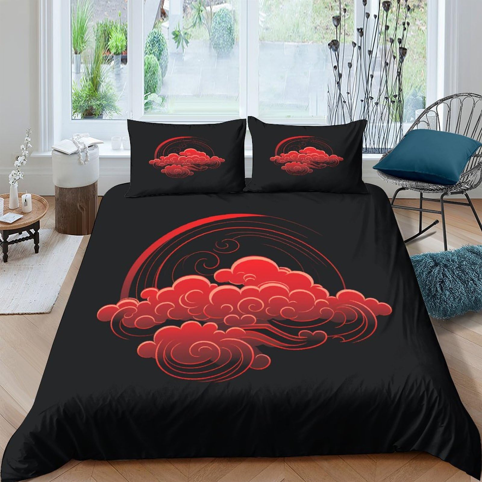 Housses de couette comfort 3D microfibre ultra douce double vintage 200x200