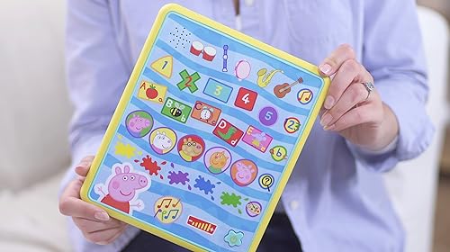Miniatura 11 de Peppa Pig PP04 Peppa's Smart Tablet Toy para niños, multiaprendizaje interactivo y desarrollo infantil, colores, números y reconocimiento de letras