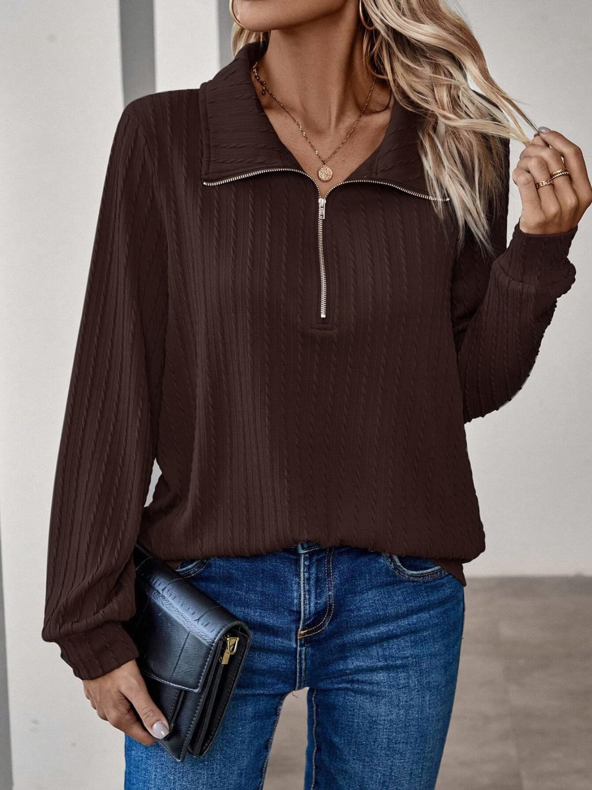 Leriya Fashion - Mezcla de algodón para mujer, talla grande, talla grande