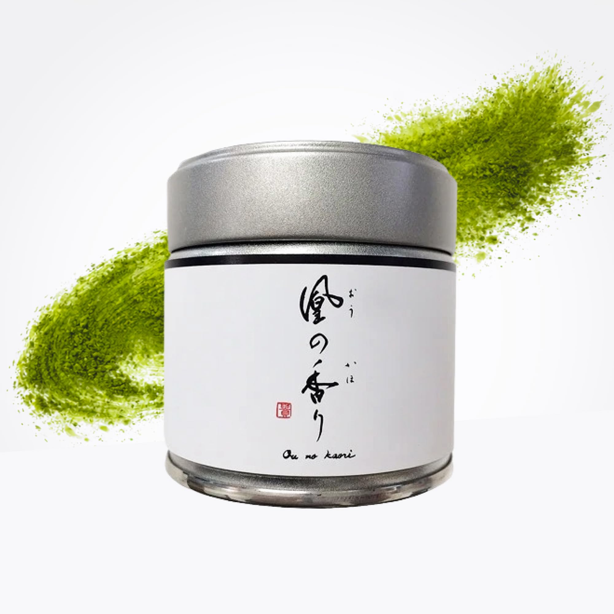 Amazon | 和香園 抹茶 凰の香り 30g 缶 | 鹿児島茶 抹茶 粉末 緑茶