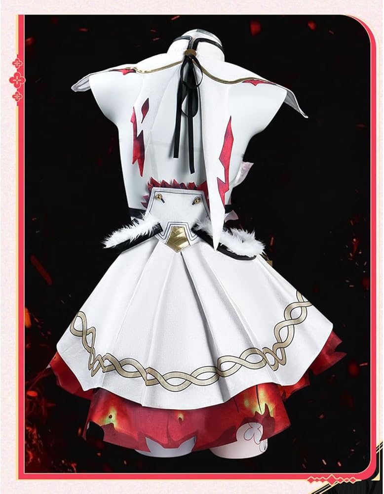 Amazon.co.jp: 鳴潮 ツバキ 椿 コスプレ衣装 ウィッグ付き 公式服 仮装