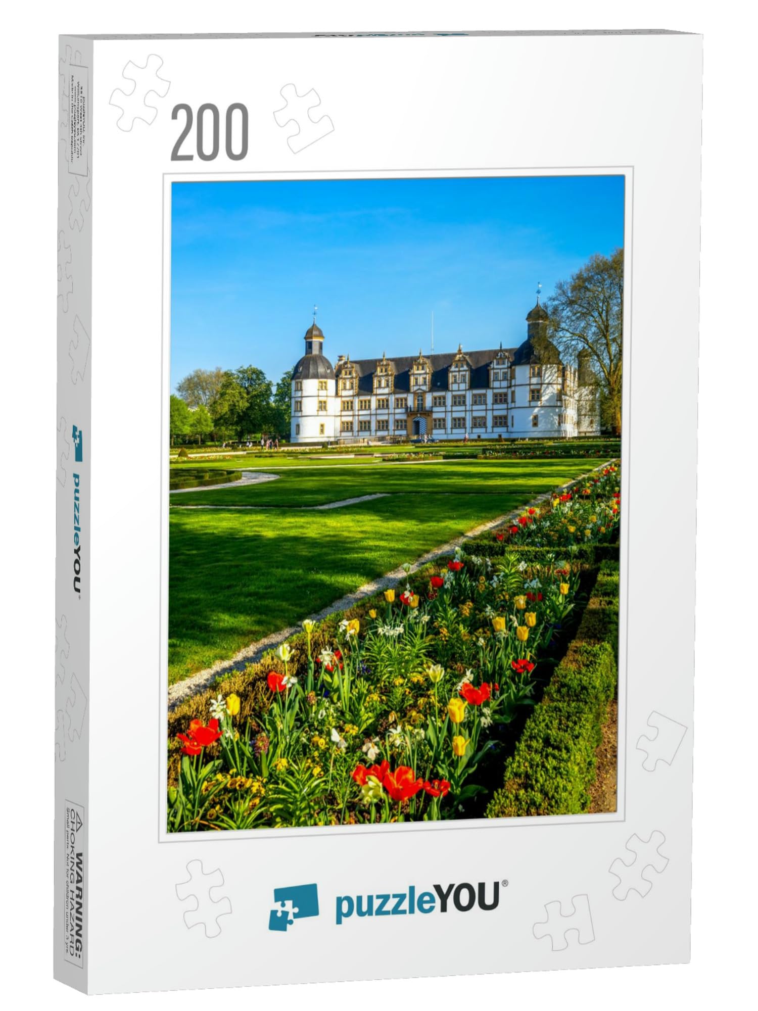 Castle Neuhaus in Paderborn, Germany... Jigsaw Puzzle Jigsaw Puzzle with 200 Pieces