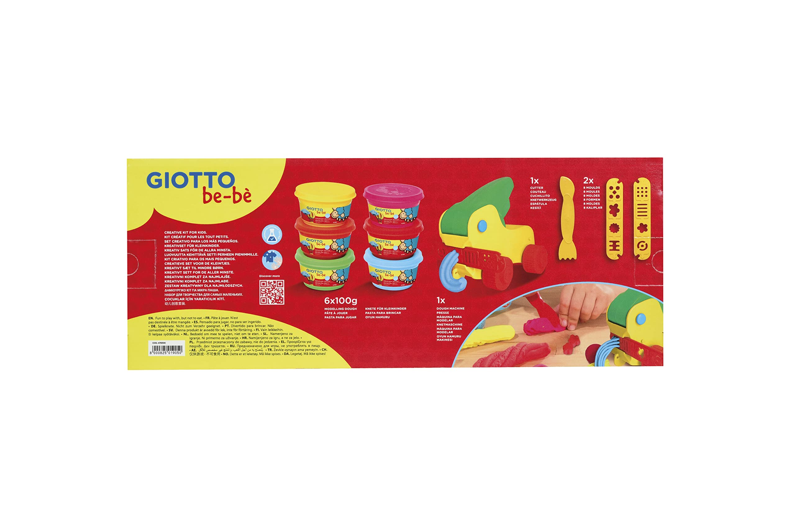 Giotto Be-Bè My Chef Set Pasta Modellabile Per Bambini Con Accessori | 4694 00