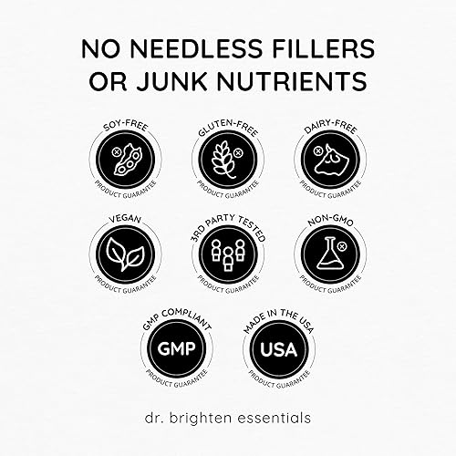 Miniatura 5 de Dr. Brighten N-acetil-cisteína (NAC) - Potente suplemento de aminoácidos precursor de glutatión para una desintoxicación óptima, función
