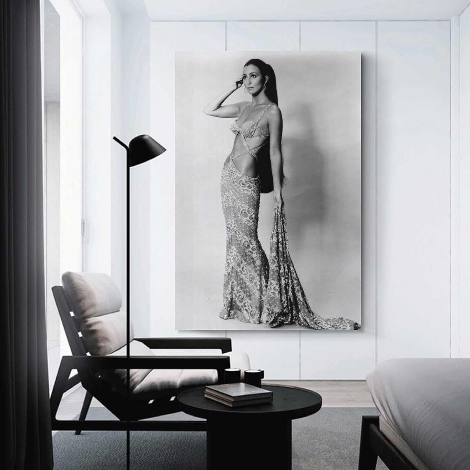 Amazon.com: Cher Wall Art Picture Retro Poster Canvas Poster