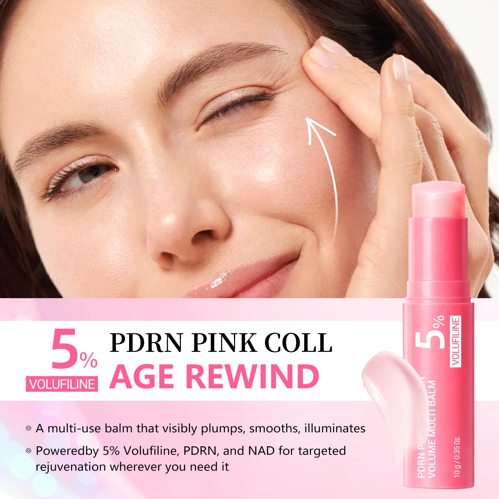 PDRN Pink Collagen Volume Multi Balm Stick for Face & Body