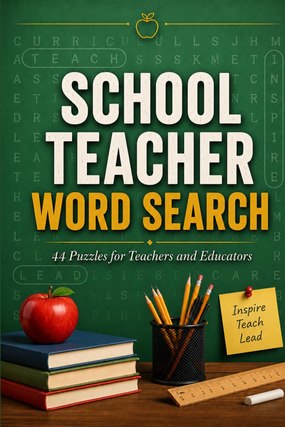 School Teacher Word Search: 44 Puzzles for Teachers and Educators | The Classroom, Curriculum, Assessment, and Everything Teaching