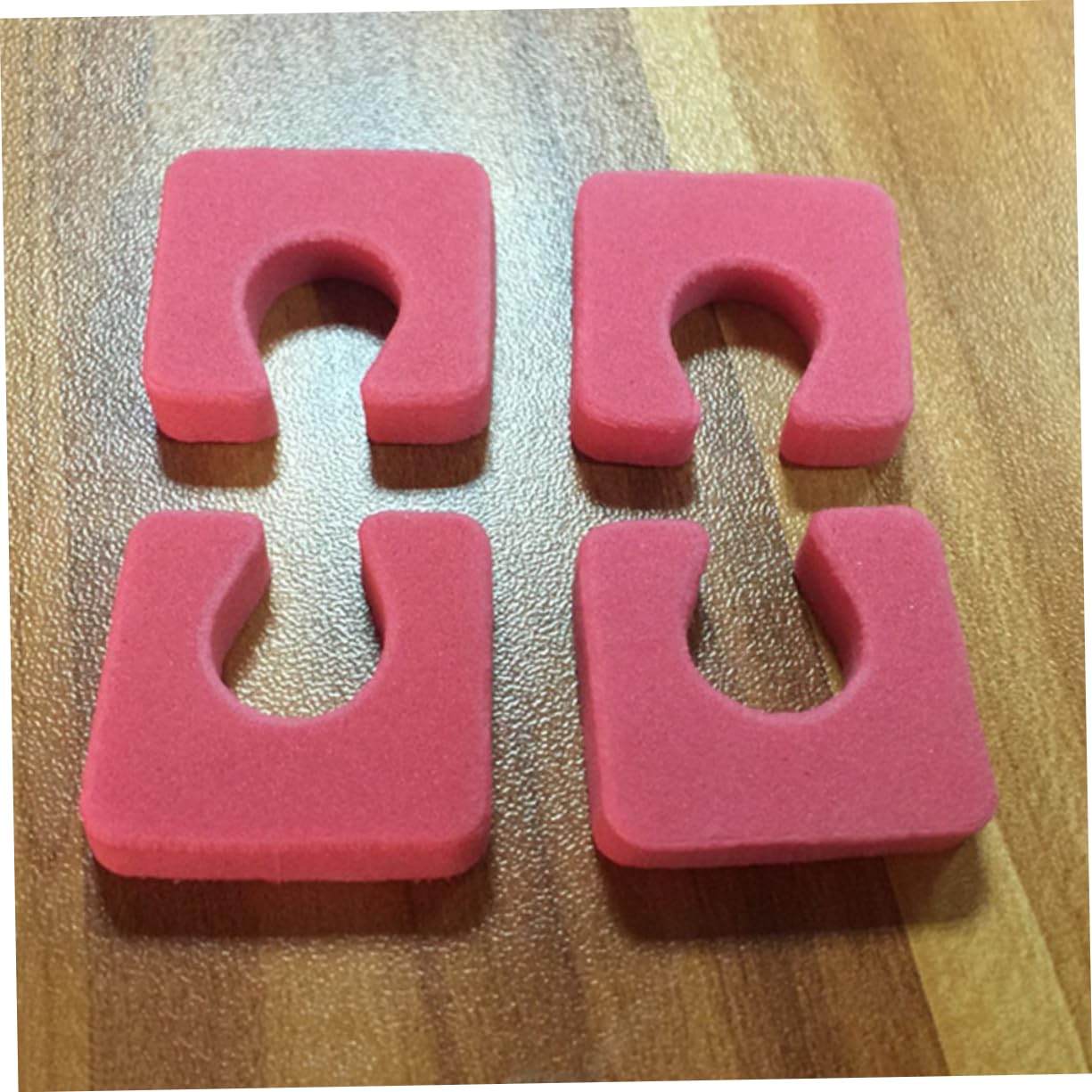2 Juegos de Separadores de Dedos Juego de Separadores de Dedos de Esponja para Decoración de Uñas Suaves Y Cómodos Fáciles de Usar sin Olor 144 Piezas