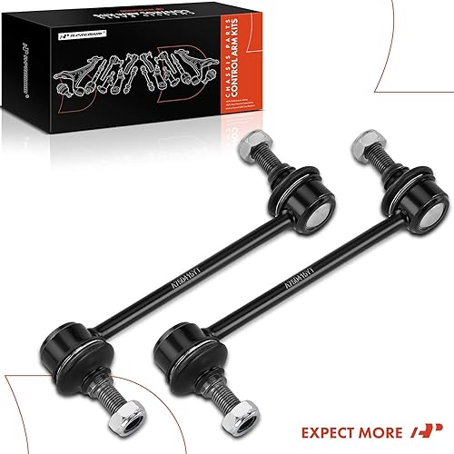 Miniatura 9 de A-Premium 2 eslabones de barra estabilizadora delantera, compatibles con Ford Fusion 2010-2012, Lincoln MKZ 2009-2012, Mercury Milan 2010-2011