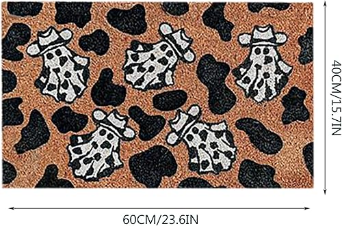 Miniatura 3 de Alfombra de Halloween gótica, alfombra de bienvenida con diseño de calabaza, moderna, para sala de estar, dormitorio, decoración del hogar,
