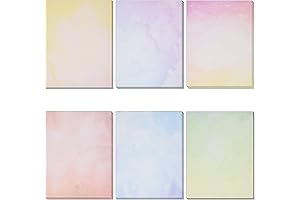 120-Pack Watercolor Stationery Paper Set: Unleash Your Creativity