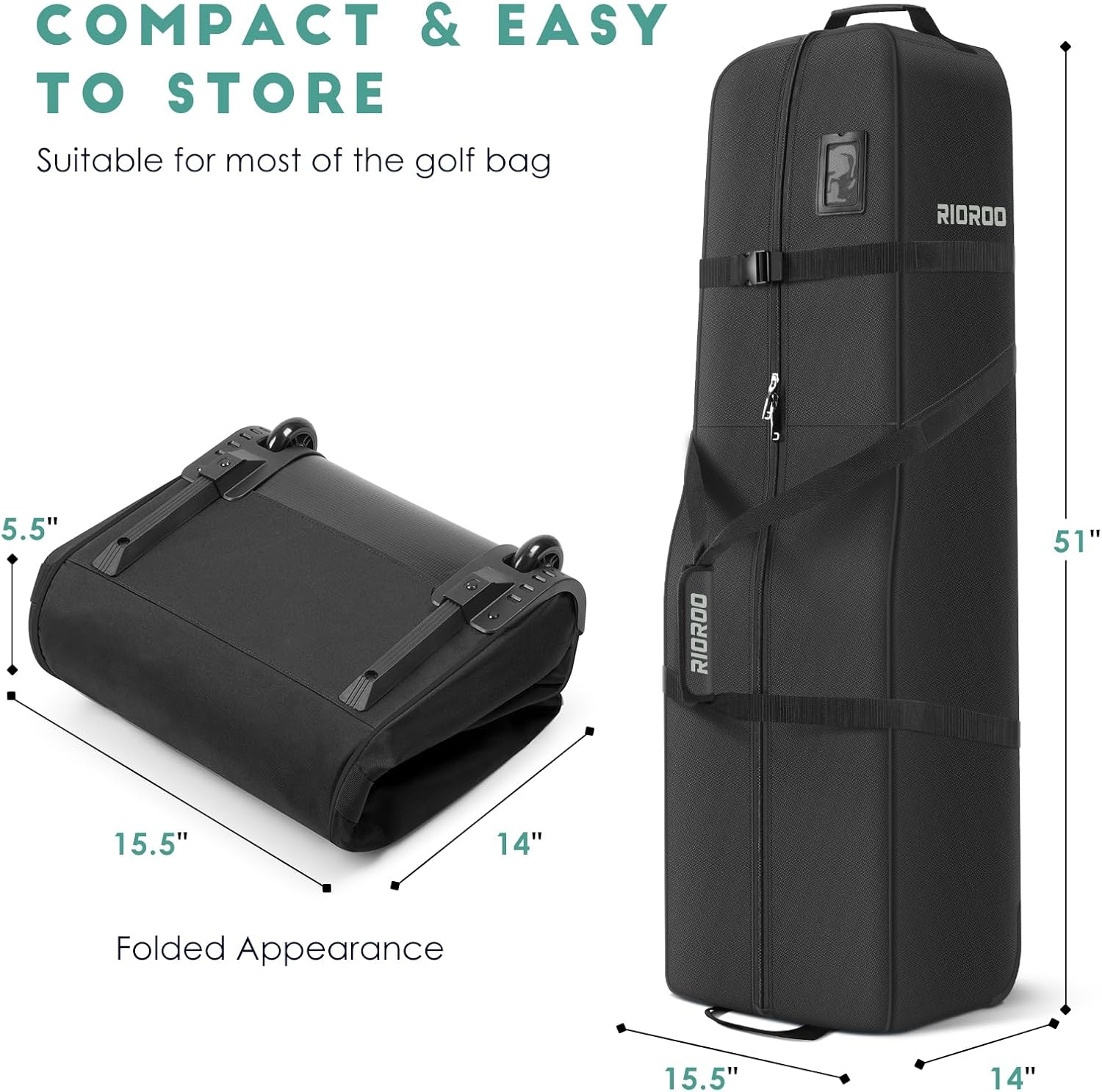 Travel in Style: Top Rated Golf Travel Bags with Wheels for Effortless Airline Journeys