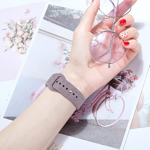 Miniatura 5 de Meliya Veryfit - Correas de reloj inteligente, 0.866 in para IDW13 IDW16 IDW19 IDW26 IDW28 Smartwatch, correa de repuesto de goma de silicona suave