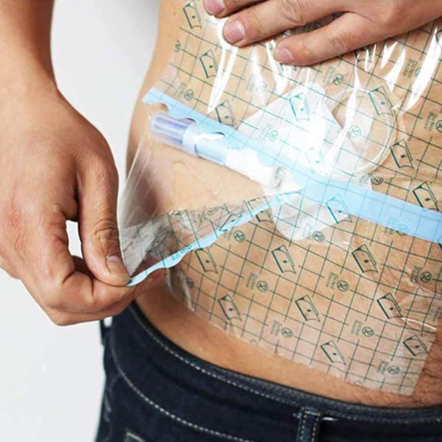 Dialysis Peritoneal Waterproof Disposable Shower Cover, Catheter Water