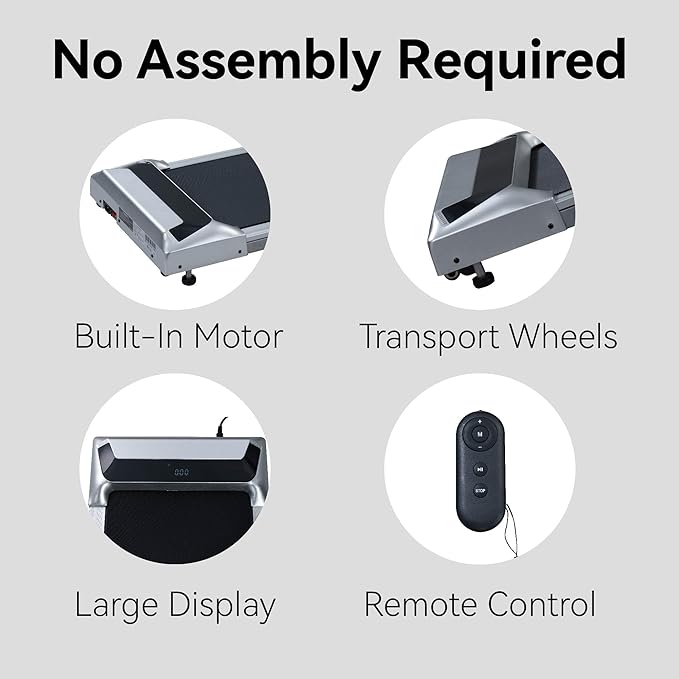 Caminadora Portátil Silenciosa 2.5HP para Escritorio, Gecheer miniatura 6