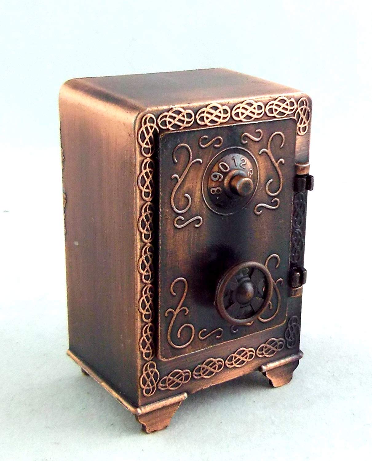 Dolls House Miniature Shop Store Pub Bar Accessory 1:12 Old Fashioned Bank Safe