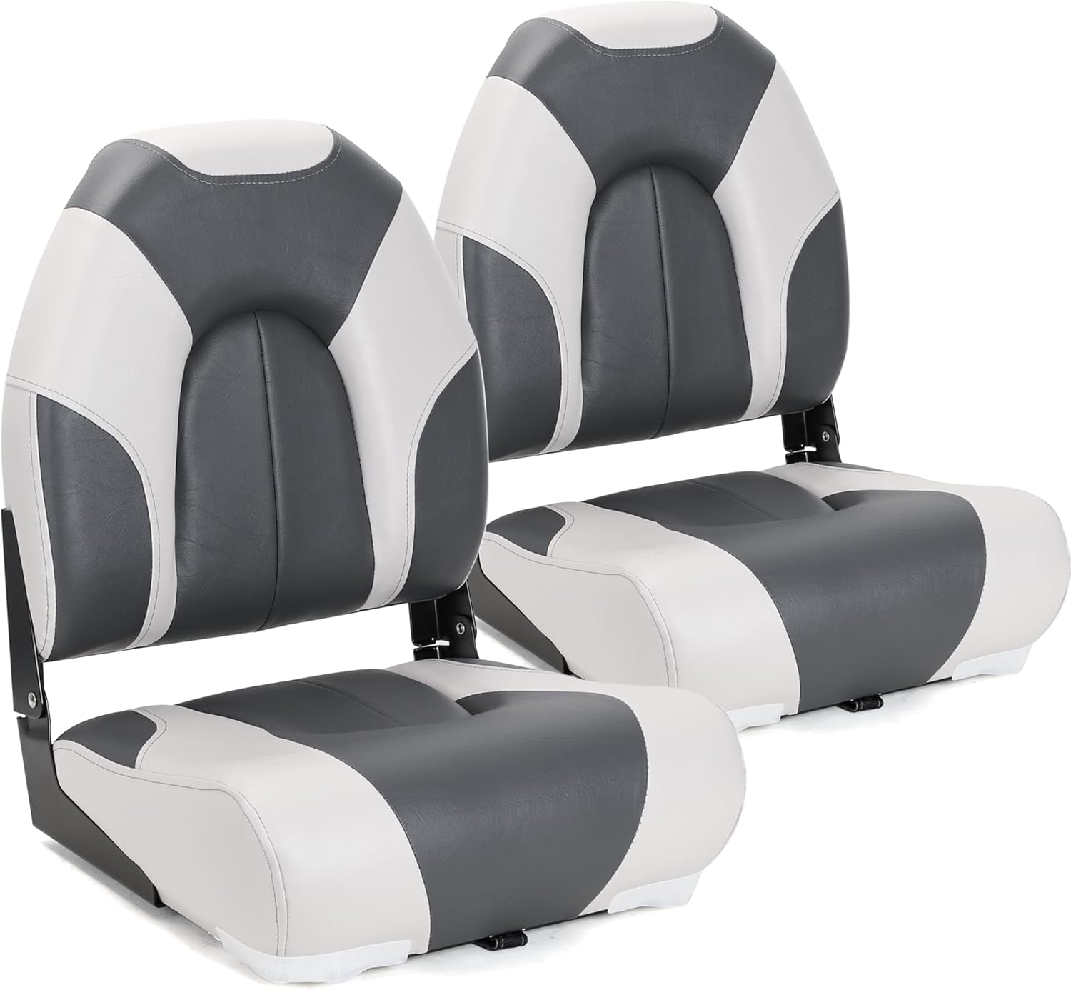 Deluxe Marine High Back Folding Boat Seat