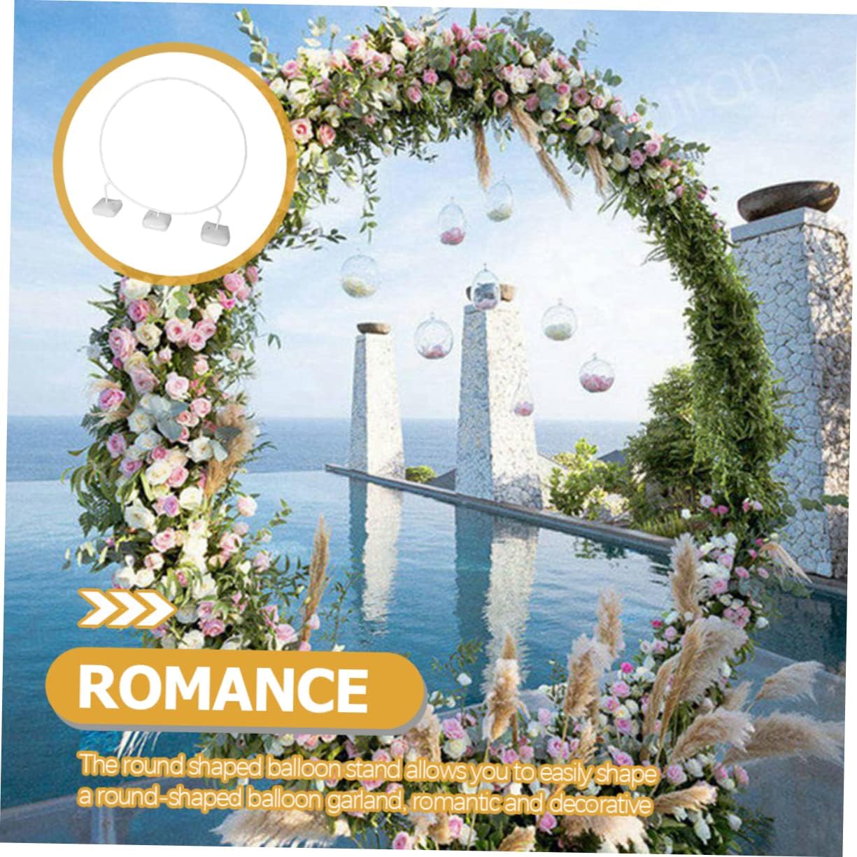 1セット ハートバルーンホルダー balloon stand 誕生日バルーンコラム バルーンアーチ アーチ用の風船 バルーンコラムス
