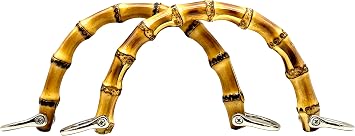 Bamboo Handles Purse Handles Handbag Handle for Bag Making Purse Making Handle Replacement U Shape a Pair 2 Pieces per lot 12.5cm M152