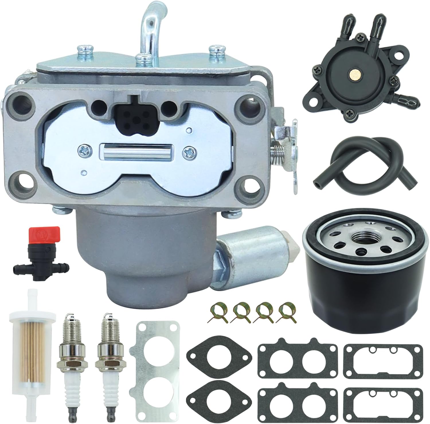 796997 Carburetor Replaces for B&S 796258 796259 796227 796663 799511 799109 Fits for 406777 407777 40G777 40H777 40R777 40S777 49M977 49T877 with Oil Filter Fuel Pump