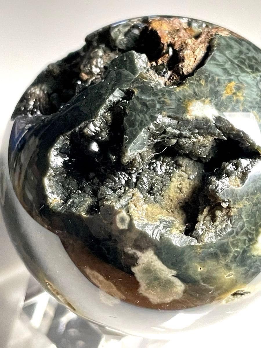 希少 ✴️ オーシャンジャスパー 丸玉 スフィア 天然石 パワーストーン オーシャンジャスパー スフィア11◇Ocean Jasper◇天然石・鉱物
