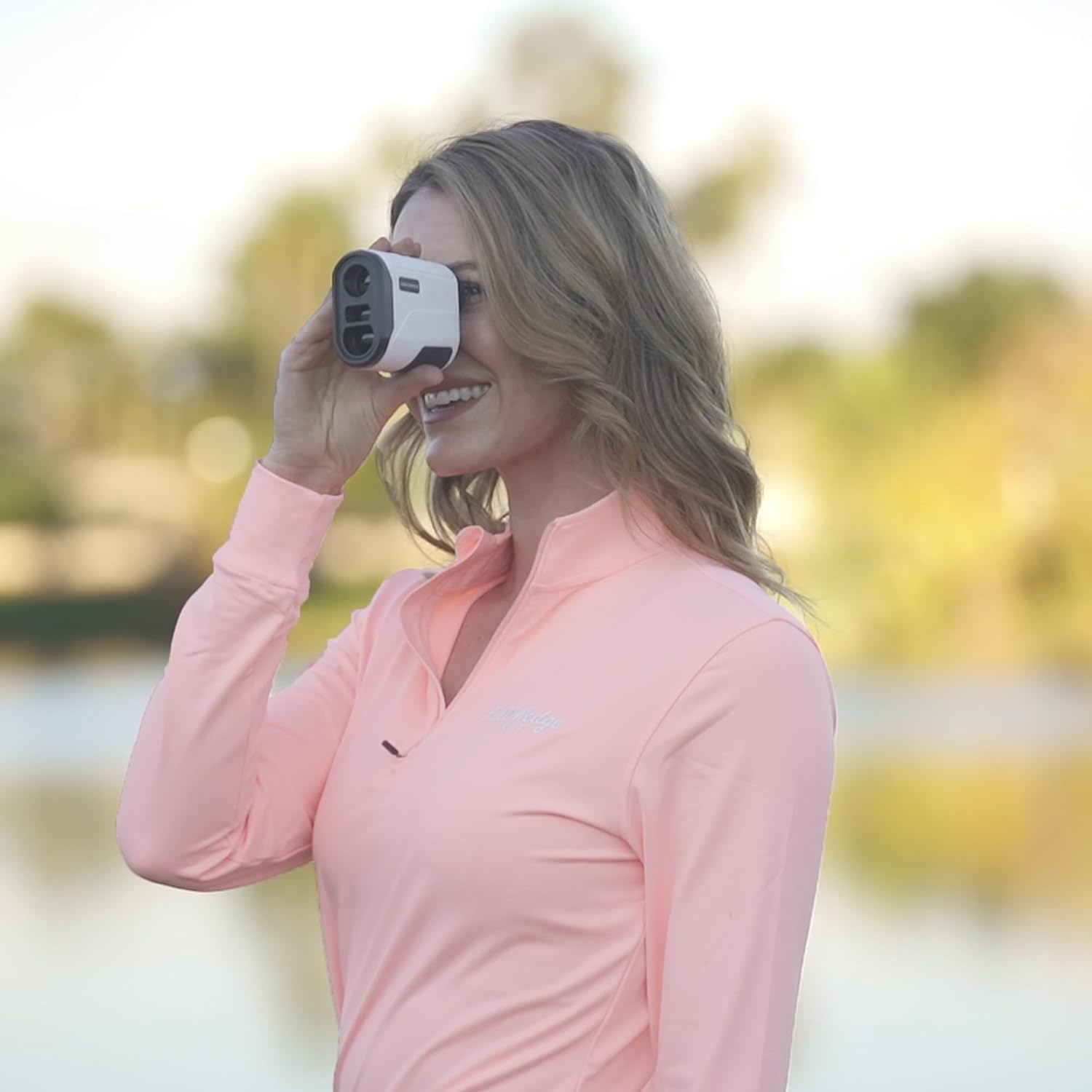 Golf/Hunting Rangefinder 6.5X Magnification Waterproof Range Finder, Distance Measurement, Slope Compensation,Speed Modes, Lightweight, for Hunting, Golfing and Shooting