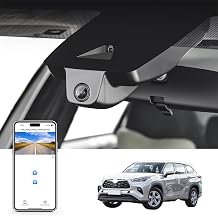 4K Dash Cam for Toyota Highlander & Hybrid Gen4 UX70 2020-2026Model A