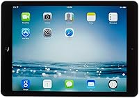 Vista 2 de Apple iPad de 9.7 pulgadas con WiFi, 32 GB, gris espacial (modelo 2017) (renovado)