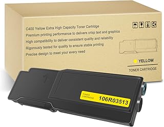 VersaLink C400/C405 Yellow High Capacity Toner Cartridge Remanufactured for Xerox 106R03513 Toner Cartridge (4,800 Pages)