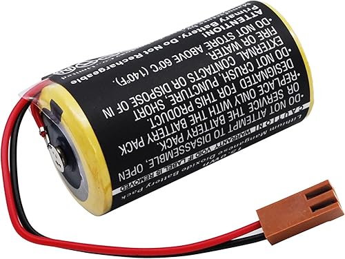 Miniatura 4 de Batería de repuesto para compatible con A02B-0120-K106 A20B-0130-K106 BR-CCF1TH A98L-0031-0007 BR-C BR26500 (5000mAh)