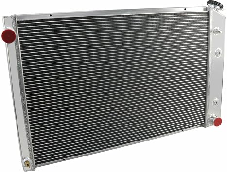 3-Row Radiator Compatible For 1973-1987 Chevy GMC C/K K5 Blazer C10 C20 C30 305 350 454 V8 Pickup Aluminum Radiators